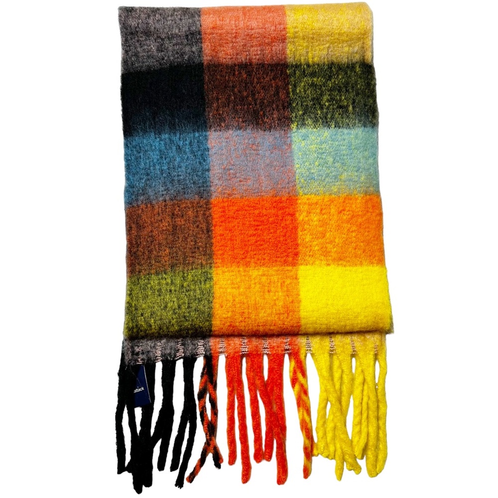 Nwt Revolve Hat Attack Studio Lofty Scarf Bright … - image 3